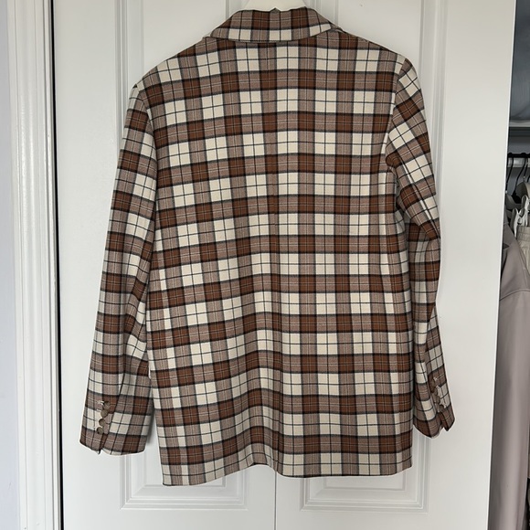 Wilfred Plaid single breasted blazer - Picture 8 of 9